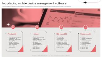 Introducing Mobile Device Management Software Per Device Pricing Model For Managed Services