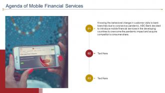 Introducing mobile financial services in developing countries agenda of mobile financial services