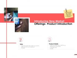 Introducing new market offerings product introduction technology ppt powerpoint presentation model