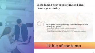 Introducing New Product In Food And Beverage Industry Powerpoint Presentation Slides V Editable Captivating