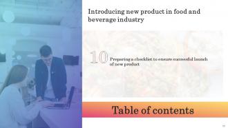 Introducing New Product In Food And Beverage Industry Powerpoint Presentation Slides V Pre-designed Captivating