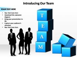 Introducing our team powerpoint slides templates