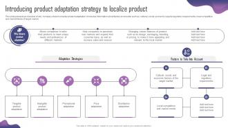 Introducing Product Adaptation Strategy To Product Adaptation Strategy For Localizing Strategy SS