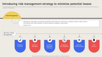 Introducing Risk Management Strategy To Minimize Potential Effective Business Risk Strategy SS V