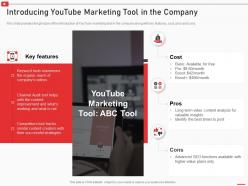 Introducing youtube marketing tool in the company how to use youtube marketing