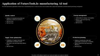 Introduction And Use Of AI Tools In Different Industries Powerpoint Presentation Slides AI CD Impressive Compatible