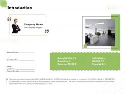 Introduction l1762 ppt powerpoint presentation layouts deck