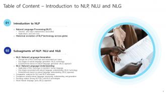 Introduction NLP NLU And NLG Powerpoint Ppt Template Bundles AI MM Researched Compatible