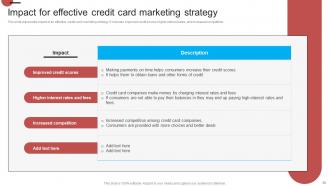 Introduction Of Effective Credit Card Marketing Plan Powerpoint Presentation Slides Strategy CD V Image Best