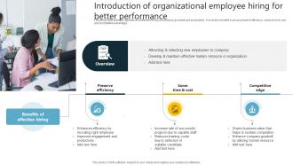 Introduction Of Organizational Employee Implementing Digital Technology In Corporate