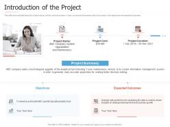 Introduction of the project introduction to agile project management