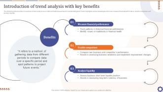 Introduction Of Trend Analysis With Key Benefits Guide For Data Collection Analysis MKT SS V