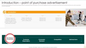 Introduction Point Of Purchase Advertisement Effective B2b Marketing Organization Set 2