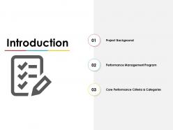 Introduction ppt powerpoint presentation professional icons