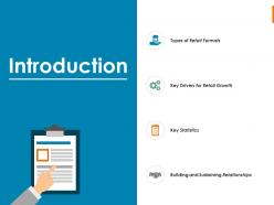 Introduction retail growth ppt powerpoint presentation outline inspiration