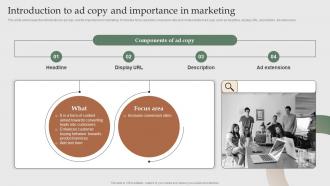 Introduction To Ad Copy And Importance In Search Engine Marketing To Increase MKT SS V