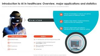 Introduction To AI In Healthcare Overview Embracing Digital Transformation In Medical TC SS