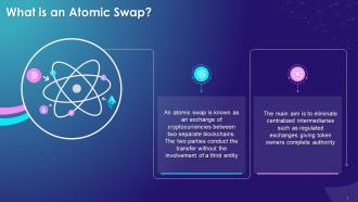 Introduction To Atomic Swaps Training Ppt
