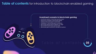 Introduction To Blockchain Enabled Gaming Powerpoint Presentation Slides BCT CD Images Interactive