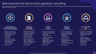 Introduction To Blockchain Enabled Gaming Powerpoint Presentation Slides BCT CD Graphical Interactive