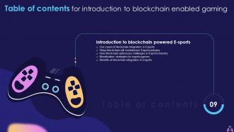 Introduction To Blockchain Enabled Gaming Powerpoint Presentation Slides BCT CD Aesthatic Interactive