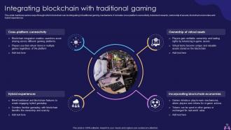 Introduction To Blockchain Enabled Gaming Powerpoint Presentation Slides BCT CD Editable Visual