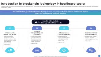 Introduction To Blockchain Technology In Healthcare What Is Blockchain Technology BCT SS V