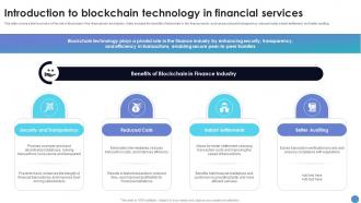 Introduction To Blockchain Technology In What Is Blockchain Technology BCT SS V