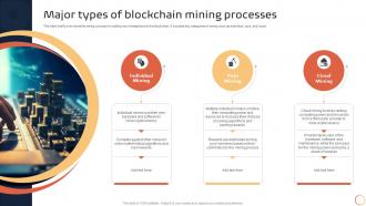 Introduction To Blockchain Technology Major Types Of Blockchain Mining Processes BCT SS V