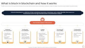 Introduction To Blockchain Technology The Ultimate Guide BCT CD V Captivating Appealing