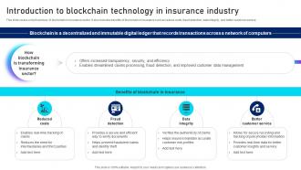 Introduction To Blockchain Technology Unlocking Innovation Blockchains Potential In BCT SS V