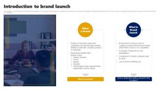 Introduction To Brand Launch Ppt Layouts Design Inspiration Ppt Model Format