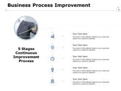 Introduction to business process improvement powerpoint presentation slides