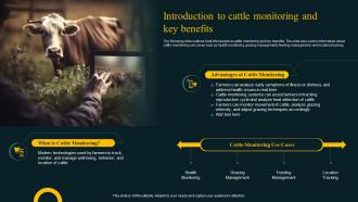Introduction To Cattle Monitoring And Key Benefits Improving Agricultural IoT SS