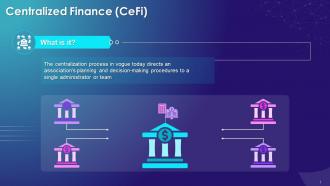 Introduction To Centralized Finance Cefi Training Ppt