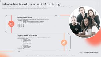 Introduction To Cost Per Action CPA Marketing Role And Importance Of CPA In Digital Marketing