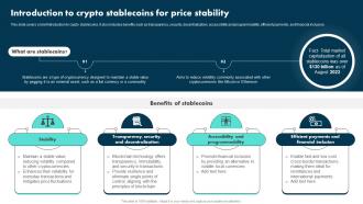 Introduction To Crypto Stablecoins For Price Stability Exploring The Role BCT SS