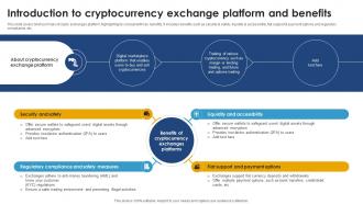 Introduction To Cryptocurrency Exchange Platform Ultimate Handbook For Blockchain BCT SS V