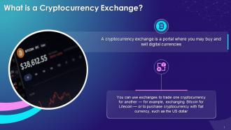 Introduction To Cryptocurrency Exchange Training Ppt