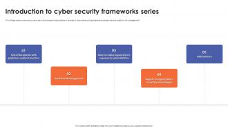 Introduction To Cyber Security Frameworks Series