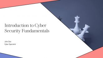 Introduction To Cyber Security Fundamentals PPT Summary AT