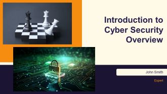 Introduction To Cyber Security Overview PPT Outline AT