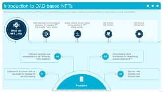 Introduction To DAO Based NFTs Introduction To Decentralized Autonomous BCT SS
