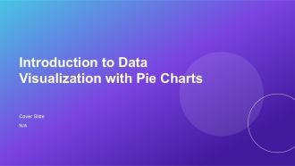 Introduction To Data Visualization With Pie Charts PPT Structure AT