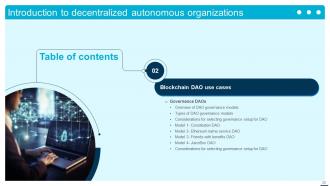 Introduction To Decentralized Autonomous Organizations BCT CD Professional Ideas