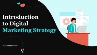 Introduction To Digital Marketing Strategy Powerpoint Ppt Template Bundles DK MD