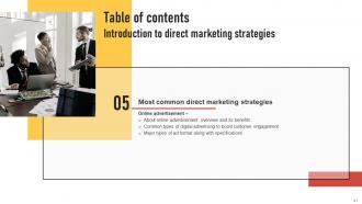 Introduction To Direct Marketing Strategies Powerpoint Presentation Slides MKT CD V Customizable Captivating