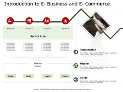 Introduction to e business and e commerce ecommerce solutions ppt graphics