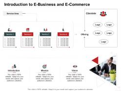 Introduction to e business and e commerce internet business management ppt powerpoint picture