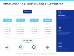 Introduction to e business and e commerce m2033 ppt powerpoint presentation inspiration layout ideas